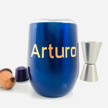 Load image into Gallery viewer, Come Wine With Me: Personalised Stainless Steel Wine/Beer/Cocktail Tumbler 350ml