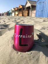 Load image into Gallery viewer, Come Wine With Me: Personalised Stainless Steel Wine/Beer/Cocktail Tumbler 350ml