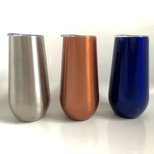 Load image into Gallery viewer, Tutie Flutey - Personalised Stainless Steel Flute/ Petite Thermal Travel Espresso Tumbler 175ml