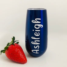 Load image into Gallery viewer, Tutie Flutey - Personalised Stainless Steel Flute/ Petite Thermal Travel Espresso Tumbler 175ml