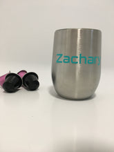 Load image into Gallery viewer, Come Wine With Me: Personalised Stainless Steel Wine/Beer/Cocktail Tumbler 350ml