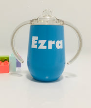Load image into Gallery viewer, BabyBoss: Personalised Stainless Steel Sippy Cup
