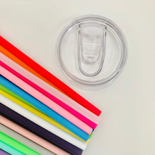 Load image into Gallery viewer, Come Sip With Me: Personalised Stainless Steel Tumbler With Silicone Straw
