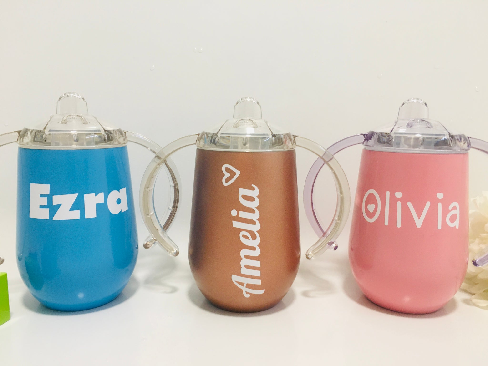 BabyBoss: Personalised Stainless Steel Sippy Cup – Manalosistersboutique